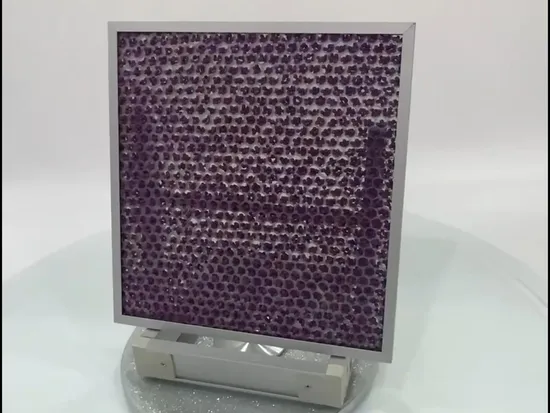 in Addition to Formaldehyde Waste Gas Deodorizing Filter Potassium Permanganate Honeycomb Packing Filter Activated Carbon Filter Industrial Chemical Filter